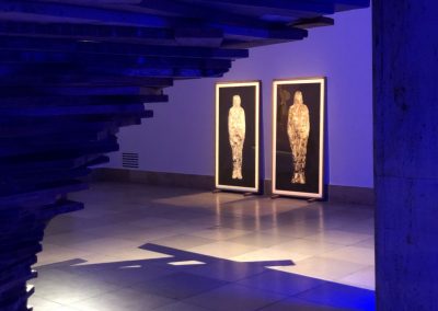 Dagmar Pachtner - Mumien 4. Biennale der Künstler des Künstlerverbunds, Haus der Kunst, München. Foto: Heike Rudloff