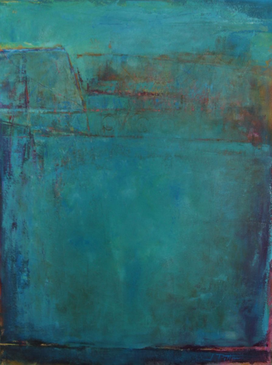 Jim Pittman - Mesa Verde, Acryl auf Leinwand, Galerie Globe Fine Art